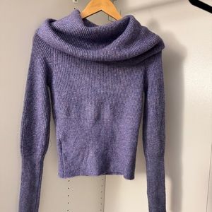 Purple sweater